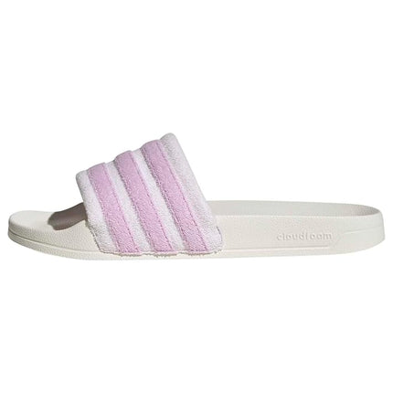 adidas Unisex ADILETTE NOSHOWER SLIDES, core white