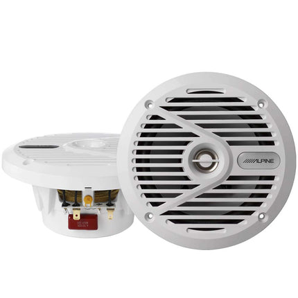 Alpine SPS-M601 6-1/2" 2-Way Marine Speakers (Whit