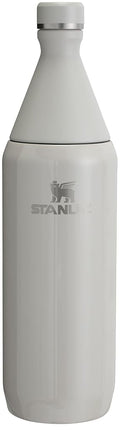 Stanley Slim Bottle for All Day, 100ml, Twist Lid with Leak-Proof Seal, Sleek Design for Travel and Gym, Insulated Stainless Steel, BPA-Free, Ash