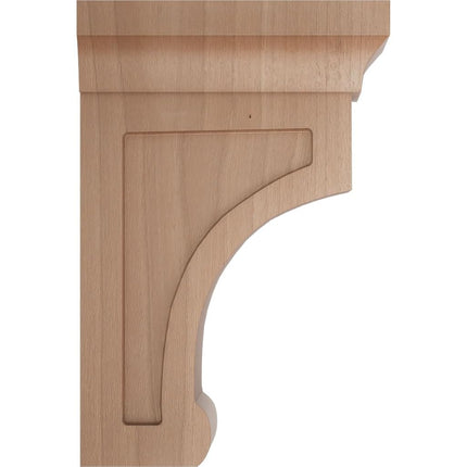 Ekena BKTW02X04X06GOCH 2 1/2-Inch Width x 4-Inch Depth x 6-Inch Height Small Gomez Wood Bracket - Cherry