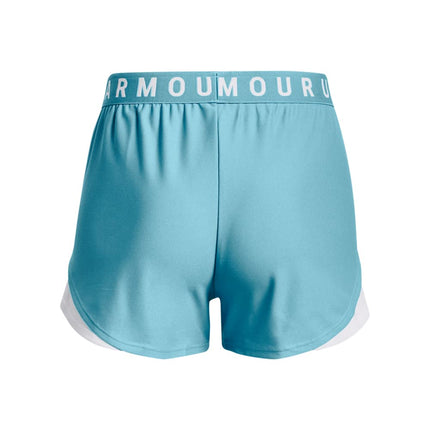 Under Armour Women's Play Up 3.0 Shorts, (433) Glacier Blue/White/White, XS