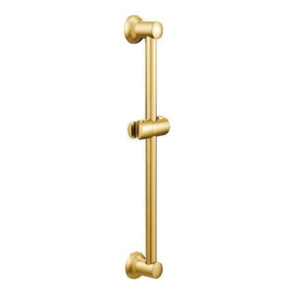 Moen A735BG Collection Handshower 30-Inch Adjustable Slidebar Assembly, Brushed Gold (BG)
