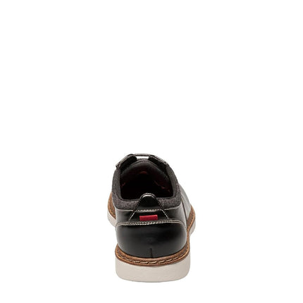 Stacy Adams Boy's Synergy Wingtip Lace Oxford, Black, 11 Big Kid