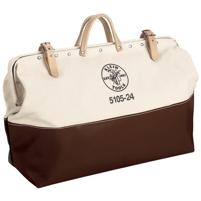 Klein Tools 5105-24 Tool Bag, Heavy Duty Canvas To