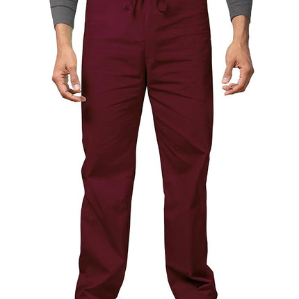 Adar Uniforms Men's 701brgs Medical Scrubs, Burgundy, S UK