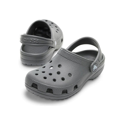 Crocs Unisex Kids Classic Clog T Clog, Slate Grey, 4 UK Child