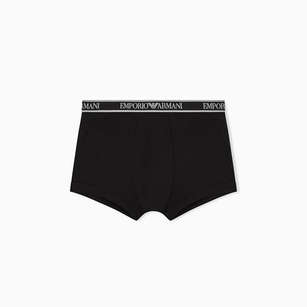 EMPORIO ARMANI Men's CORE Logoband 3-Pack Trunk Black L