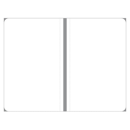 Rite in the Rain Weatherproof Hard Bound Cover Sketchbook Notebook, 4.75" x 7.5", Black Cover, Blank Page Pattern (No. 730F)