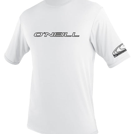O'NEILL Camiseta de Manga Corta O'NEILL Juvenil Basic Skins UPF 50+ para el Sol, Blanco, 6