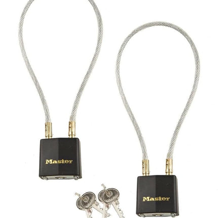 Motorcycle Helmet Lock-Master Lock #99KA - 2 Keyed