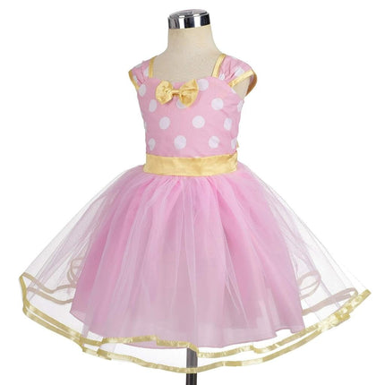 Dressy Daisy Baby Girls Polka Dots Tulle Dress, Pink, Size 00
