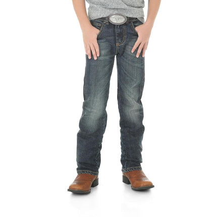 Wrangler Boys' Retro Slim Fit Straight Leg Jean, Bozeman, 6 Reg