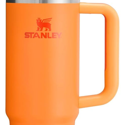 Stanley Quencher H2.0 Tumbler with Handle and Straw 30 oz | Flowstate 3-Position Lid | Cup Holder Compatible for Travel | Insulated Stainless Steel Cup | BPA-Free | Goldenrod
