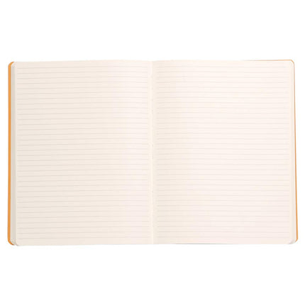 Rhodia 117515C Notebook with Soft Cover Ruled 80 Sheets 19 x 25 cm Orange