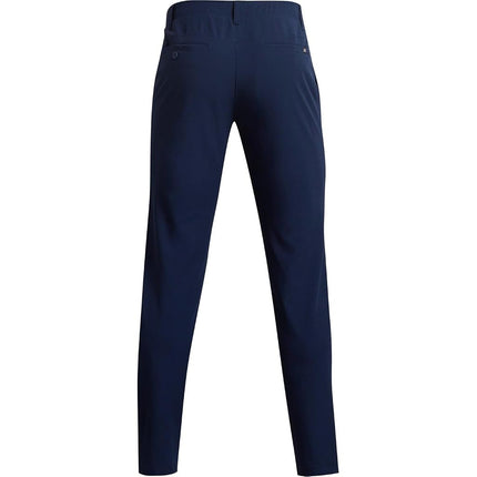 Under Armour UA Showdown Taper, light and stretchy golf trousers for men, 4-pocket high performance golf pant Men, Academy / Steel Medium Heather / Academy, 38/34