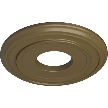 Ekena Millwork CM12CLFIF Classic Ceiling Medallion, Firebrick
