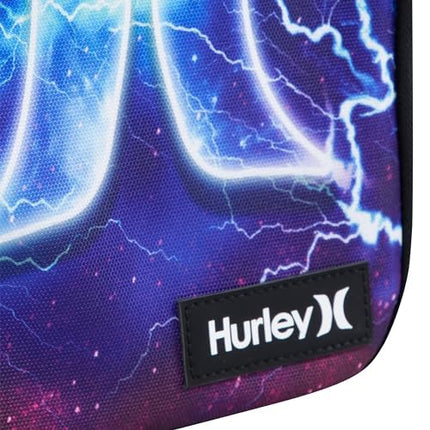 Hurley Men's Insulated Lunch Tote Bag, Lightening, One Size, Insulated Lunch Tote Bag