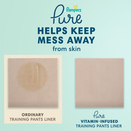 Pampers Training Pants - Pure Protection - Size 2T-3T, 60 Count, Baby Shark Premium Hypoallergenic Potty Underwear
