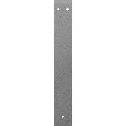 Ekena Millwork BKTM02X14X14TRHGY 2 inch W x 14 inch D x 14 inch H Traditional Steel Bracket, Hammered Gray