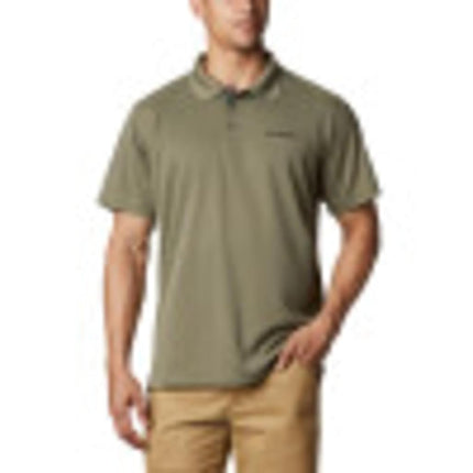 Columbia Men's Utilizer Polo Polo Shirt, Stone Green, Size L