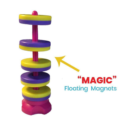 hand2mind Magnets! Super Science Kit for Kids (Ages 8+) - Build 9 STEM Experiments & Activity Set | Make Magnets Float, Move a Train, and Build a Compass | Educational Toys | STEM Authenticated