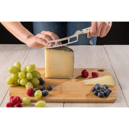 Arcos, AA8Riviera Blanc 232824 Cheese Knife - Blade Made of Nitrum Forged Stainless Steel 145 mm - Handle Polyoxymethylene (POM) Colour White, 18.13 x 5 x 5 cm