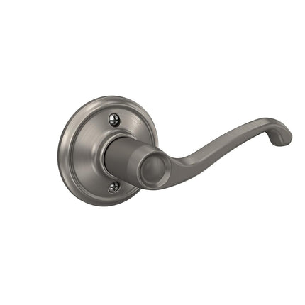 Schlage F170FLA619RH Flair Right Hand Dummy Lever, Satin Nickel