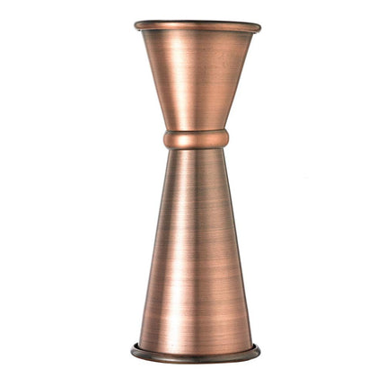 Barfly Japanese Style Jigger, 25 ml x 50 ml, Antique Copper