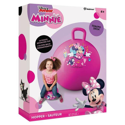 Hedstrom Hopper Ball, Jumping Ball for Kids, Inflates up to 15", Minnie Mouse