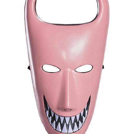 Disguise Men's Standard Lock Mask, Pink, One Size 