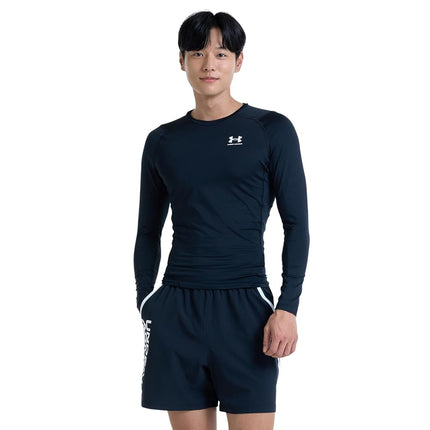Under Armour Men UA HG Armour Comp LS, Long-Sleeve Sports Top, Breathable Long-Sleeved Top for Men