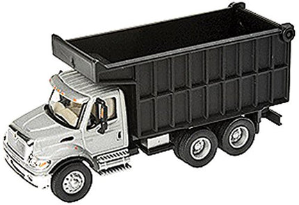 Walthers SceneMaster International 7600 Camión volquete de 2 ejes, negro