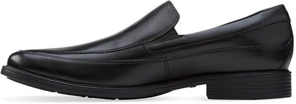 Clarks Women's Tilden Free Loafer, Black Leather, 6.5 UK