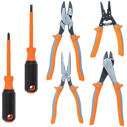 Klein Tools 9418R 1000V Insulated Tool Set with Si