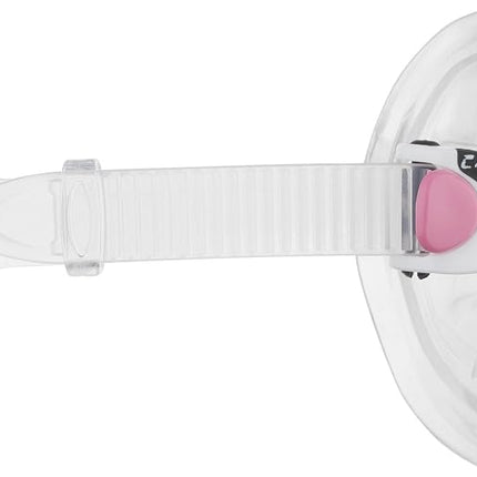 Cressi Kids Marea Jr Scuba Diving and Snorkeling Junior Mask - Transparent/Pink