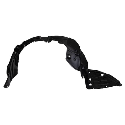 TRQ Front Left Inner Fender Liner Black Drivers Side Compatible with 2019-2022 Toyota Prius Prime TO1248237