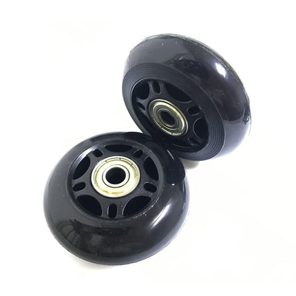 LOTOWELZON Luggage Suitcase Wheels Replacement Inline OD90xW24mm/3.54x0.94"