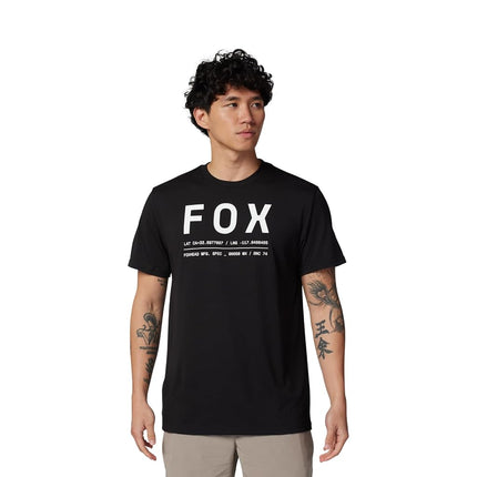Fox Racing Men's Standard Non Stop SS TECH TEE, Black, Large