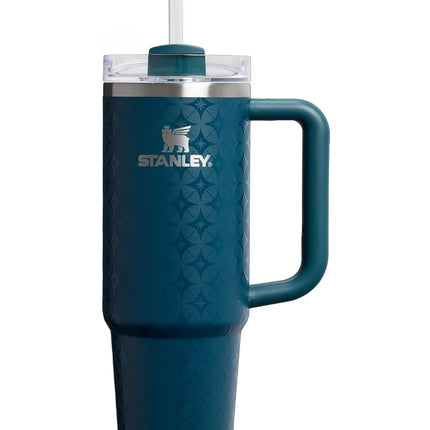 STANLEY Quencher H2.0 Tumbler with Handle and Straw 30 oz | Flowstate 3-Position Lid | Cup Holder Compatible for Travel | Insulated Stainless Steel Cup | BPA-Free | Ponderosa Star