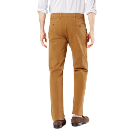 Dockers Men's Ultimate 360 Chino Slim Casual Pants, Dark Ginger, 33W/32L