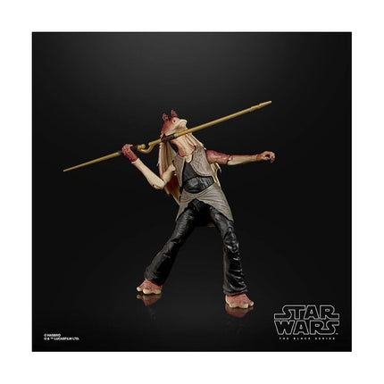 Hasbro Star Wars - The Black Series - 6" Jar Jar Binks - Star Wars: The Phantom Menace - Scale Collectible Deluxe Action and Toy Figures - Toys for Kids - F0490 - Ages 4+