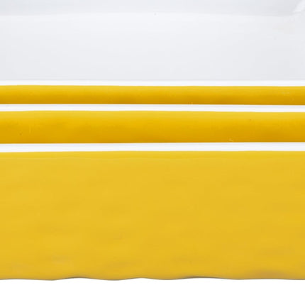 GarveeHome Baking Dishes Set of 3, Ceramic Bakeware Set with Handles, Porcelain Baking Pan Casserole Dishes for Oven and Microwave, Deep Lasagna Pan for Baking, Cooking, Wedding Gift - Yellow