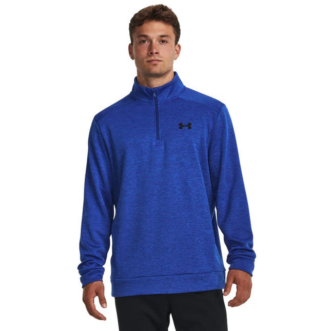 Under Armour Men's Fleece Twist Quarter Zip, (400)