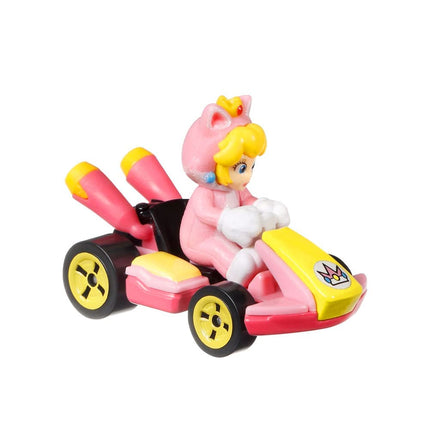 Hot Wheels Mariokart - Cat Peach Kart Estándar