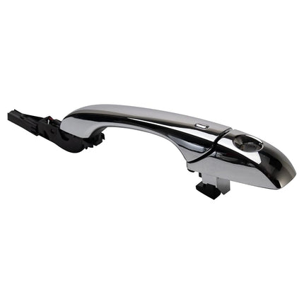 TRQ Front Left Exterior Door Handle Compatible with 11-21 Dodge Durango Jeep Grand Cherokee