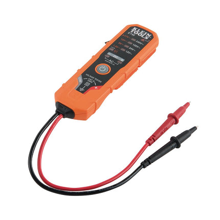Klein Tools ET40VP kit de comprobador de voltaje, comprobador de receptáculos GFCI, comprobador de voltaje CA/CC, detecta problemas comunes de cableado eléctrico
