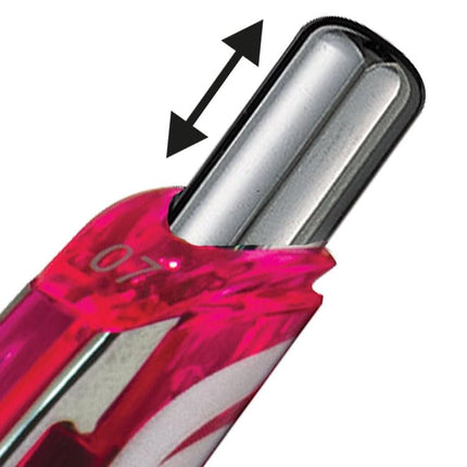 Pentel EnerGel Xm 0.7mm Rollerball - Pink