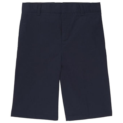 Short de niño French Toast, con cintura ajustable y parte delantera lisa, azul marino, 20 Husky