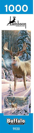 Buffalo Games - Hayden Lambson - Walking in a Winter Wonderland - 1000 Piece Jigsaw Puzzle for Adults Challenging Puzzle Perfect for Game Nights - Finished Puzzle Size is 26.75 x 19.75