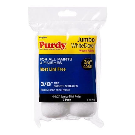 Purdy 140624012 Roller Sleeve, White, Pack of 2